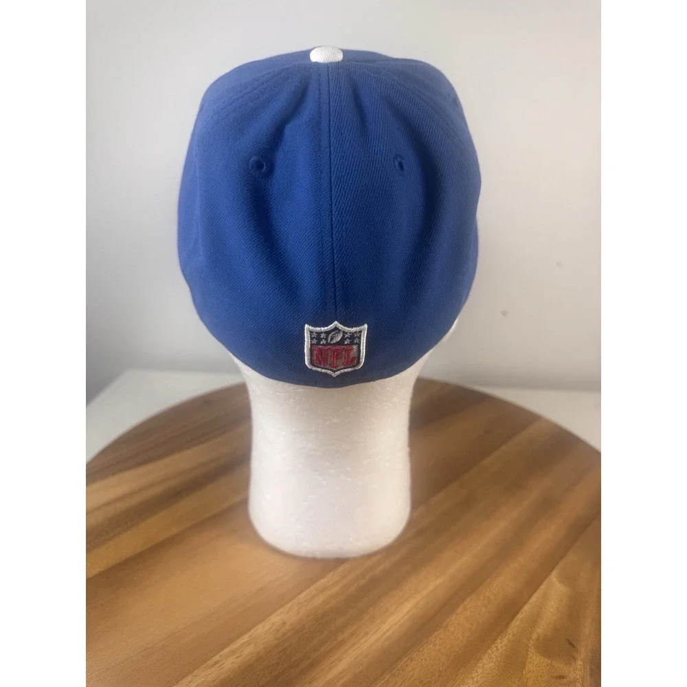 New! Size 6 7/8‎ New Era 59Fifty Indianapolis Colts Fitted Hat Cap Blue